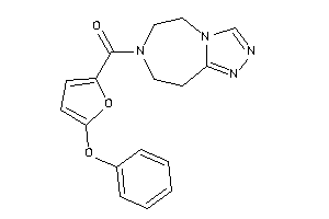 (5-phenoxy-2-furyl)-(5,6,8,9-tetrahydro-[1,2,4]triazolo[3,4-g][1,4]diazepin-7-yl)methanone