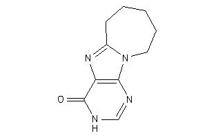 Image of 3,6,7,8,9,10-hexahydropurino[9,8-a]azepin-4-one