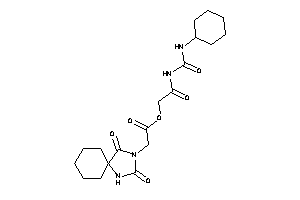 Image of 2-(2,4-diketo-1,3-diazaspiro[4.5]decan-3-yl)acetic Acid [2-(cyclohexylcarbamoylamino)-2-keto-ethyl] Ester
