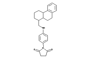1-[4-(1,2,3,4,4a,9,10,10a-octahydrophenanthren-1-ylmethylamino)phenyl]pyrrolidine-2,5-quinone