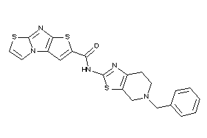 N-(5-benzyl-6,7-dihydro-4H-thiazolo[5,4-c]pyridin-2-yl)BLAHcarboxamide