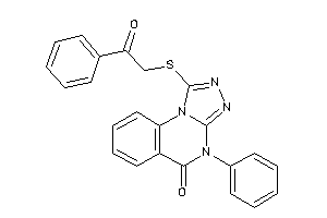 Image of 1-(phenacylthio)-4-phenyl-[1,2,4]triazolo[4,3-a]quinazolin-5-one