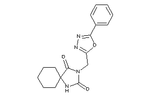 3-[(5-phenyl-1,3,4-oxadiazol-2-yl)methyl]-1,3-diazaspiro[4.5]decane-2,4-quinone