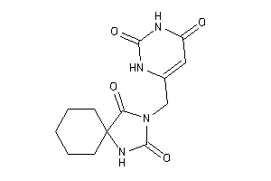 3-[(2,4-diketo-1H-pyrimidin-6-yl)methyl]-1,3-diazaspiro[4.5]decane-2,4-quinone