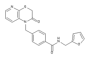 N-(2-furfuryl)-4-[(2-ketopyrido[2,3-b][1,4]thiazin-1-yl)methyl]benzamide