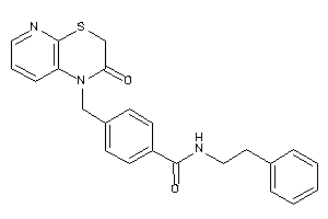 Image of 4-[(2-ketopyrido[2,3-b][1,4]thiazin-1-yl)methyl]-N-phenethyl-benzamide