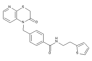 4-[(2-ketopyrido[2,3-b][1,4]thiazin-1-yl)methyl]-N-[2-(2-thienyl)ethyl]benzamide