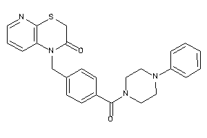1-[4-(4-phenylpiperazine-1-carbonyl)benzyl]pyrido[2,3-b][1,4]thiazin-2-one