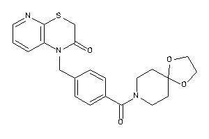 Image of 1-[4-(1,4-dioxa-8-azaspiro[4.5]decane-8-carbonyl)benzyl]pyrido[2,3-b][1,4]thiazin-2-one