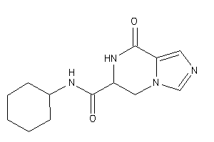 N-cyclohexyl-8-keto-6,7-dihydro-5H-imidazo[1,5-a]pyrazine-6-carboxamide