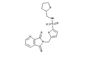 5-[(5,7-diketopyrrolo[3,4-b]pyridin-6-yl)methyl]-N-(tetrahydrofurfuryl)thiophene-2-sulfonamide