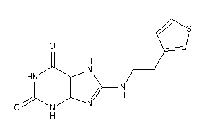 Image of 8-[2-(3-thienyl)ethylamino]-7H-xanthine