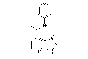 3-keto-N-phenyl-1,2-dihydropyrazolo[3,4-b]pyridine-4-carboxamide
