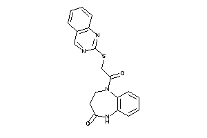 1-[2-(quinazolin-2-ylthio)acetyl]-3,5-dihydro-2H-1,5-benzodiazepin-4-one