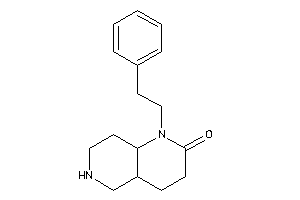 Image of 1-phenethyl-3,4,4a,5,6,7,8,8a-octahydro-1,6-naphthyridin-2-one