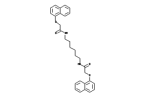 Image of 2-(1-naphthoxy)-N-[6-[[2-(1-naphthoxy)acetyl]amino]hexyl]acetamide