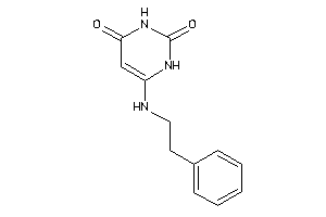 Image of 6-(phenethylamino)uracil