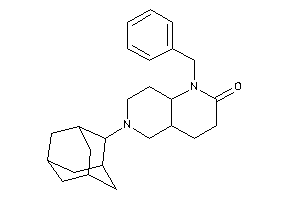6-(2-adamantyl)-1-benzyl-4,4a,5,7,8,8a-hexahydro-3H-1,6-naphthyridin-2-one