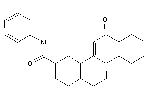 Image of 6-keto-N-phenyl-2,3,4,4a,6a,7,8,9,10,10a,10b,11,12,12a-tetradecahydro-1H-chrysene-3-carboxamide