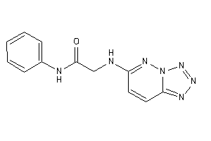 Image of N-phenyl-2-(tetrazolo[5,1-f]pyridazin-6-ylamino)acetamide