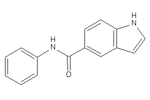 N-phenyl-1H-indole-5-carboxamide