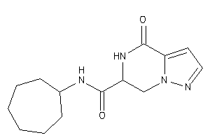 N-cycloheptyl-4-keto-6,7-dihydro-5H-pyrazolo[1,5-a]pyrazine-6-carboxamide