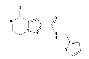 N-(2-furfuryl)-4-keto-6,7-dihydro-5H-pyrazolo[1,5-a]pyrazine-2-carboxamide