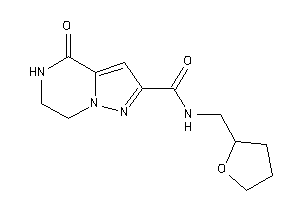 4-keto-N-(tetrahydrofurfuryl)-6,7-dihydro-5H-pyrazolo[1,5-a]pyrazine-2-carboxamide