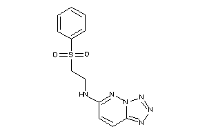 2-besylethyl(tetrazolo[5,1-f]pyridazin-6-yl)amine