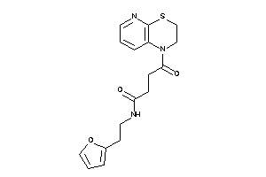 4-(2,3-dihydropyrido[2,3-b][1,4]thiazin-1-yl)-N-[2-(2-furyl)ethyl]-4-keto-butyramide