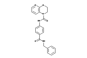 N-[4-(benzylcarbamoyl)phenyl]-2,3-dihydropyrido[2,3-b][1,4]thiazine-1-carboxamide
