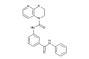 Image of N-[3-(phenylcarbamoyl)phenyl]-2,3-dihydropyrido[2,3-b][1,4]thiazine-1-carboxamide