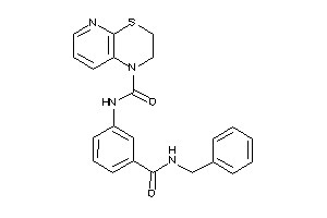 N-[3-(benzylcarbamoyl)phenyl]-2,3-dihydropyrido[2,3-b][1,4]thiazine-1-carboxamide
