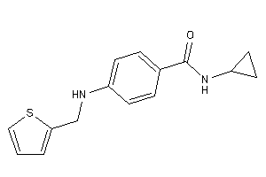 N-cyclopropyl-4-(2-thenylamino)benzamide