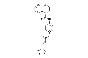 Image of N-[4-[2-keto-2-(tetrahydrofurfurylamino)ethyl]phenyl]-2,3-dihydropyrido[2,3-b][1,4]thiazine-1-carboxamide