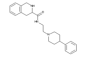 N-[2-(4-phenylpiperidino)ethyl]-1,2,3,4-tetrahydroisoquinoline-3-carboxamide