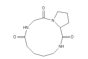 1,4,10-triazabicyclo[10.3.0]pentadecane-2,5,11-trione