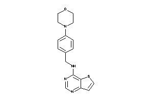 (4-morpholinobenzyl)-thieno[3,2-d]pyrimidin-4-yl-amine