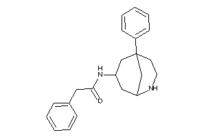 2-phenyl-N-(5-phenyl-2-azabicyclo[3.3.1]nonan-7-yl)acetamide
