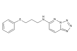 3-phenoxypropyl(tetrazolo[5,1-f]pyridazin-6-yl)amine
