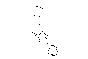 3-(2-morpholinoethyl)-5-phenyl-1,3,4-oxadiazol-2-one