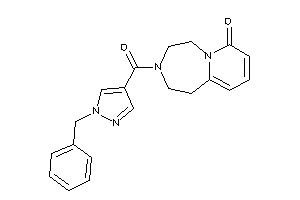 3-(1-benzylpyrazole-4-carbonyl)-1,2,4,5-tetrahydropyrido[2,1-g][1,4]diazepin-7-one