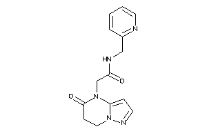 2-(5-keto-6,7-dihydropyrazolo[1,5-a]pyrimidin-4-yl)-N-(2-pyridylmethyl)acetamide
