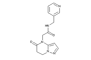2-(5-keto-6,7-dihydropyrazolo[1,5-a]pyrimidin-4-yl)-N-(3-pyridylmethyl)acetamide