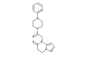 4-[2-keto-2-[4-(2-pyridyl)piperazino]ethyl]-6,7-dihydropyrazolo[1,5-a]pyrimidin-5-one