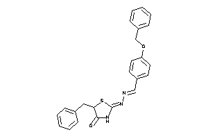 2-[(4-benzoxybenzylidene)hydrazono]-5-benzyl-thiazolidin-4-one