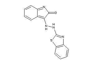 3-[N'-(1,3-benzothiazol-2-yl)hydrazino]indol-2-one