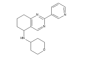 Image of [2-(3-pyridyl)-5,6,7,8-tetrahydroquinazolin-5-yl]-tetrahydropyran-4-yl-amine