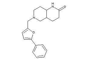 6-[(5-phenyl-2-furyl)methyl]-1,3,4,4a,5,7,8,8a-octahydro-1,6-naphthyridin-2-one