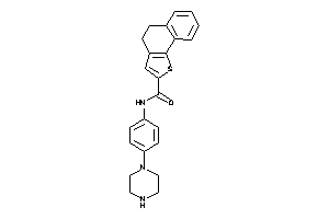 Image of N-(4-piperazinophenyl)-4,5-dihydrobenzo[g]benzothiophene-2-carboxamide